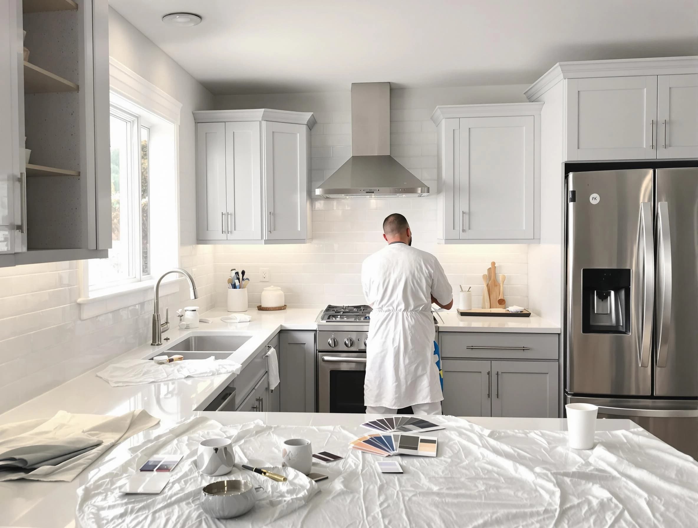 Kitchen Painting in Westlake