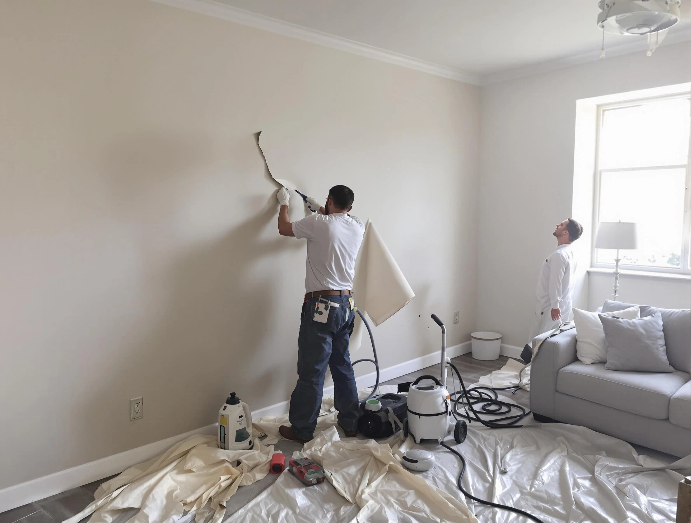 Wallpaper Removal in Westlake